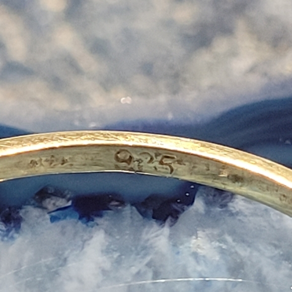 925 Gold Ring. - Picture 4 of 6